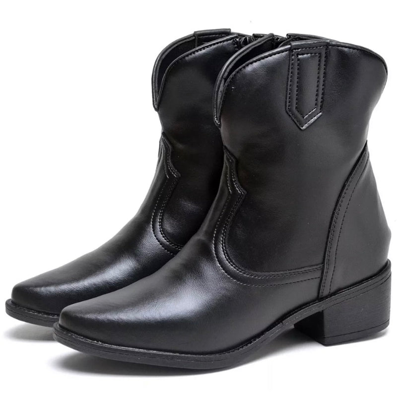 Bota Feminina Western Casual Confort - Country Glam