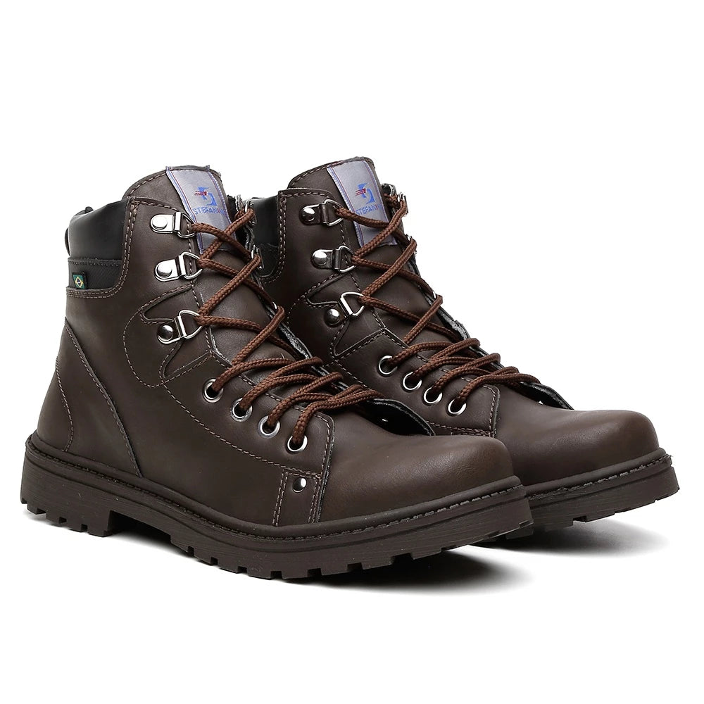 Bota Coturno Masculina Linha Premium - VanguardTrek