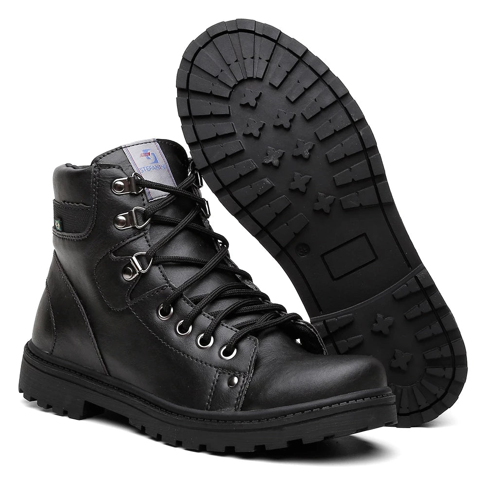 Bota Coturno Masculina Linha Premium - VanguardTrek